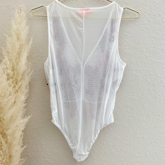 SHEER ROSE BODYSUIT - Picture 5 of 7